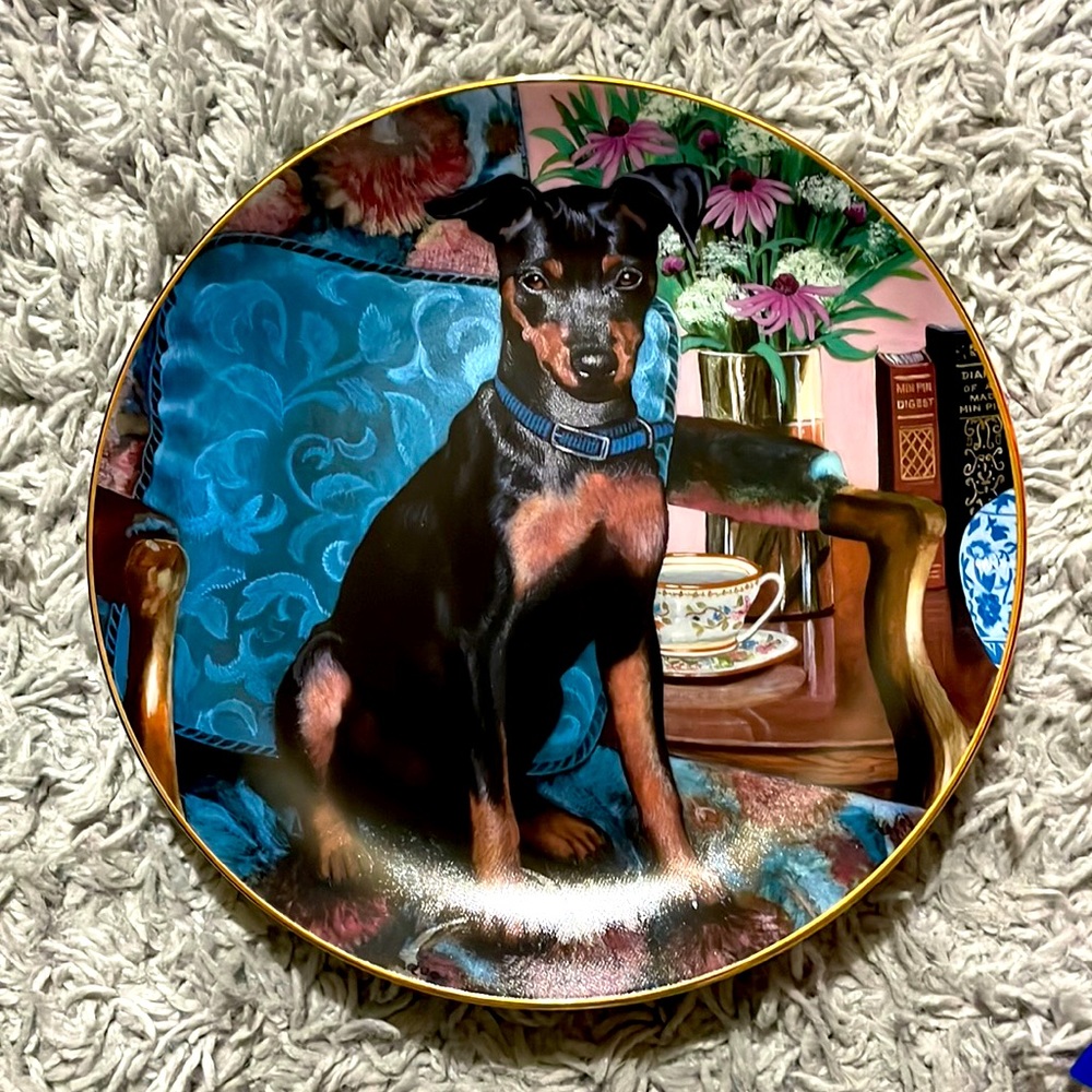 “Tea Time” a Danbury Mint Collectible Plate